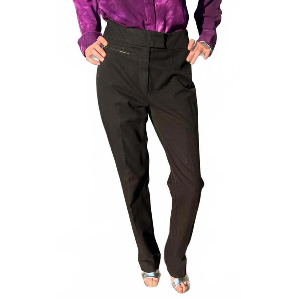 Y2K Jenne Maag 27/31 Black Staight Leg Tailored Trousers